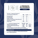 Magnesio L-Treonato Cápsulas Relajación Sueño Karun Life 60 Unidades