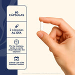 Triple Magnesio - Bisglicinato, Citrato y Taurato 400mg 60 Cap